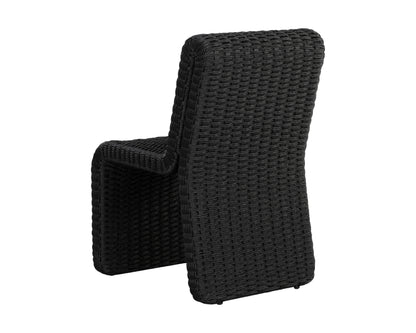 NAHLA EDESSA DINING CHAIR - BLACK