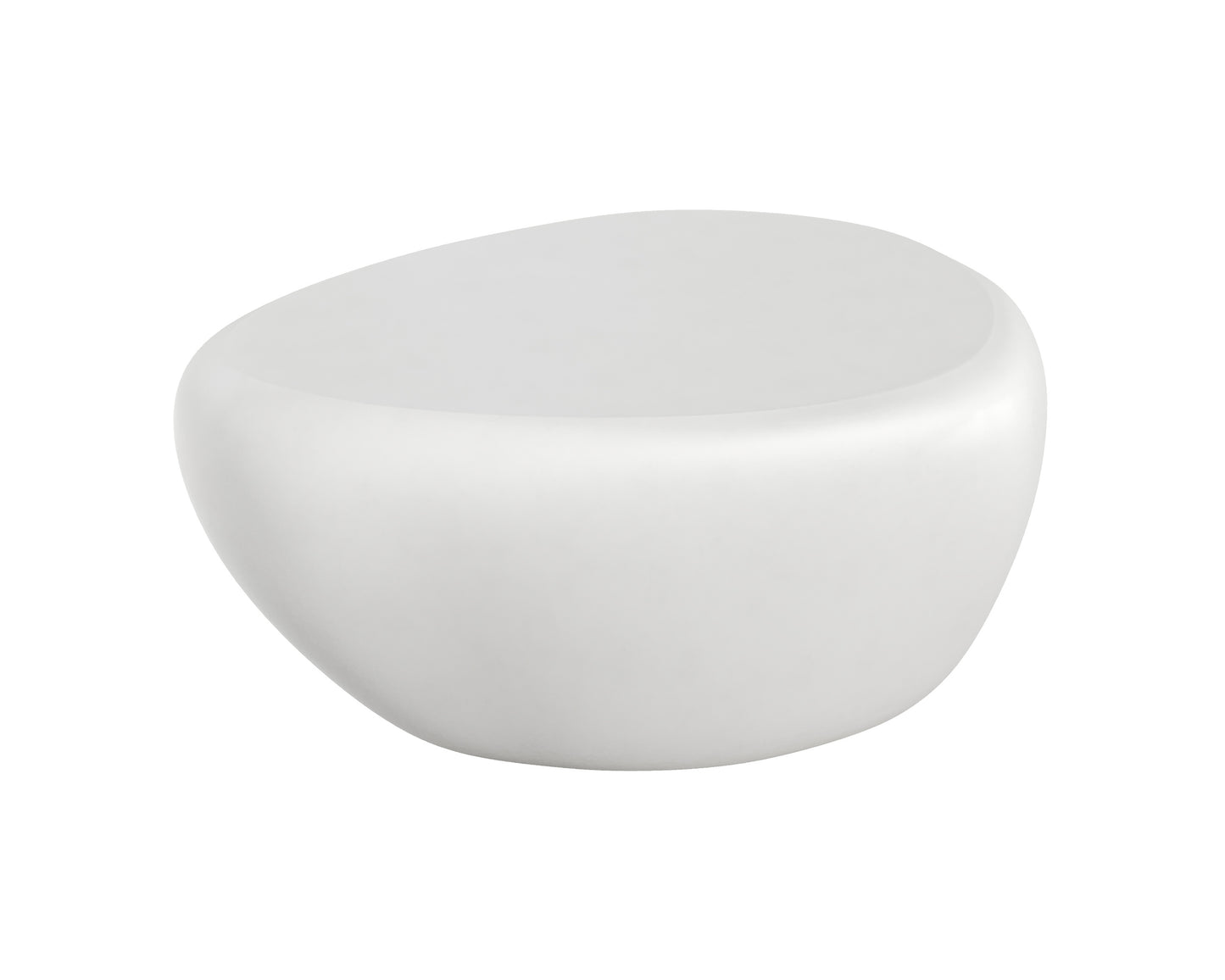 NAHLA CORVO COFFEE TABLE - SMALL - WHITE