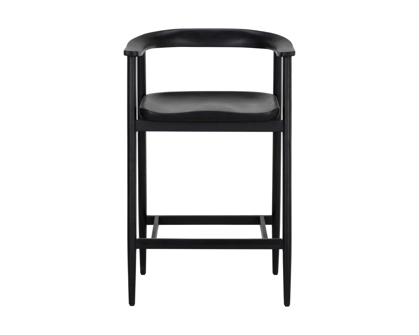 NAHLA JEREMY COUNTER STOOL - BLACK