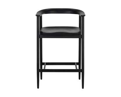 NAHLA JEREMY COUNTER STOOL - BLACK