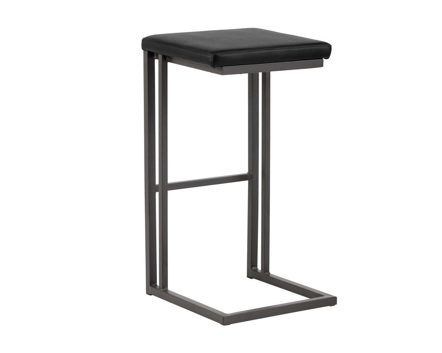 NAHLA BOONE BARSTOOL - GREY - ONYX