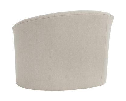 NAHLA GRIMALDI SWIVEL ARMCHAIR - LIV SAND