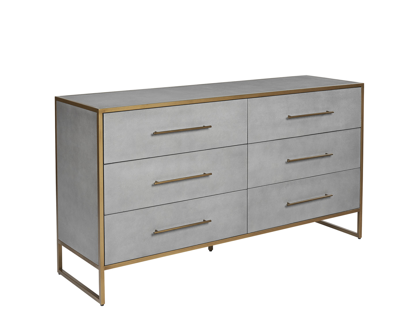 NAHLA VENICE DRESSER - GREY SHAGREEN