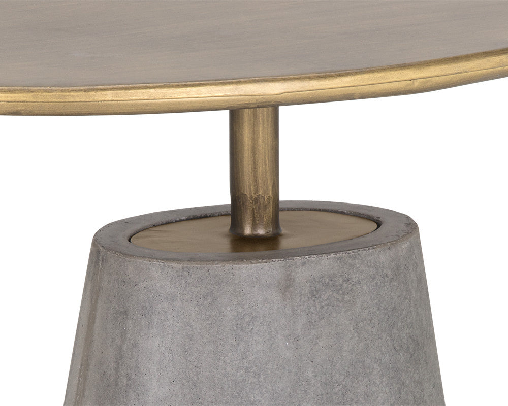 NAHLA KADIN SIDE TABLE - GREY