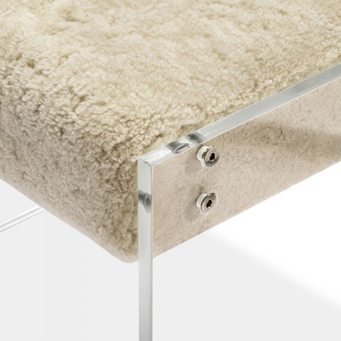 AIDEN SHEARLING STOOL