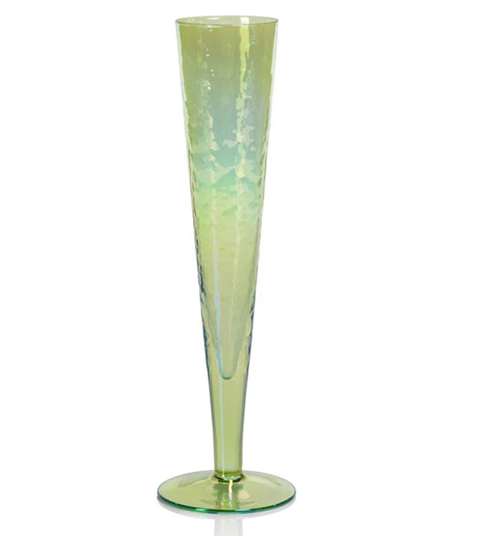 Aperitivo Slim Champagne Flute - Luster Green