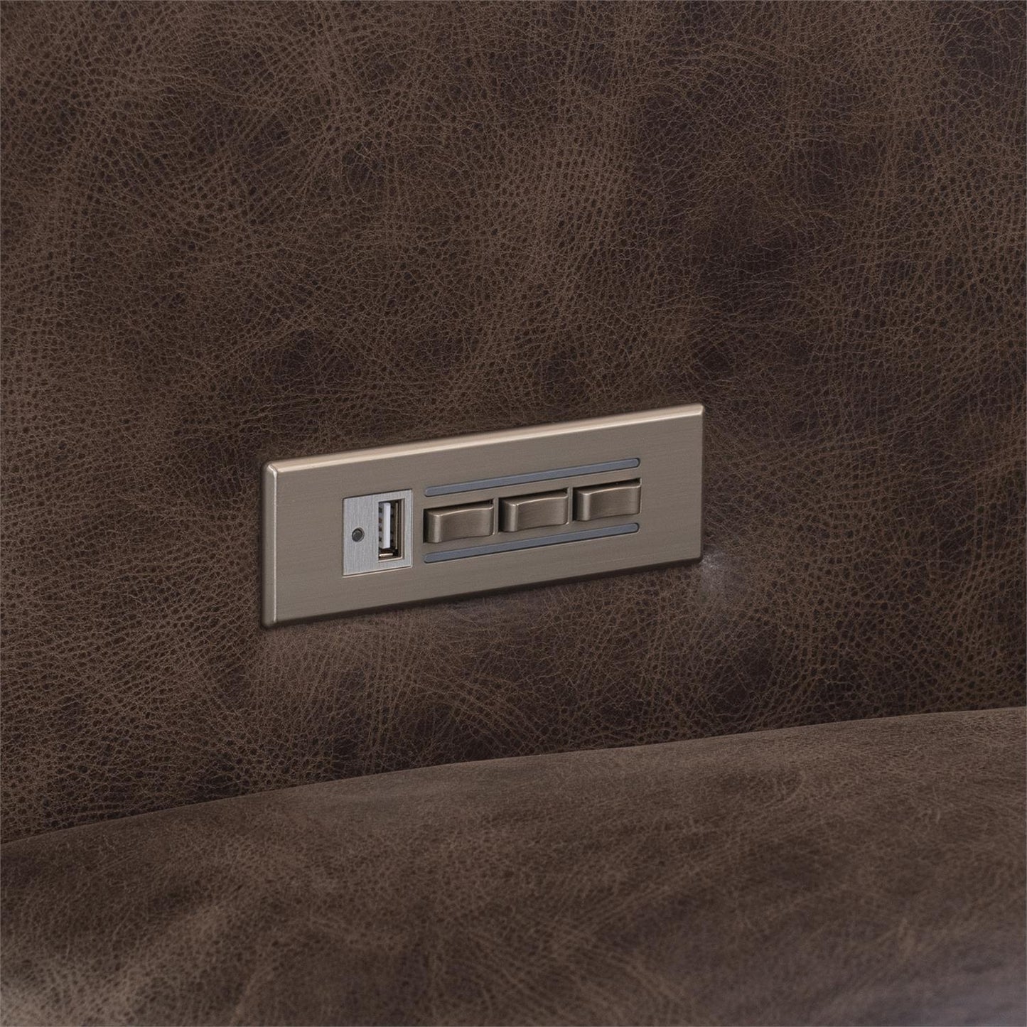 Arrezio Leather Power Motion Sofa