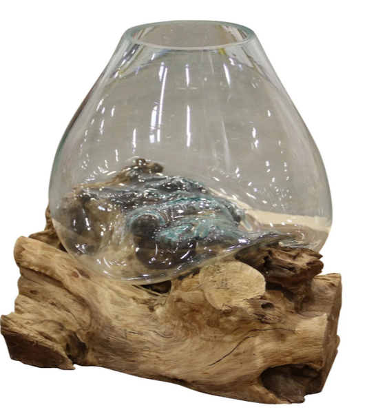 BALI NATURAL GLASS BOWL