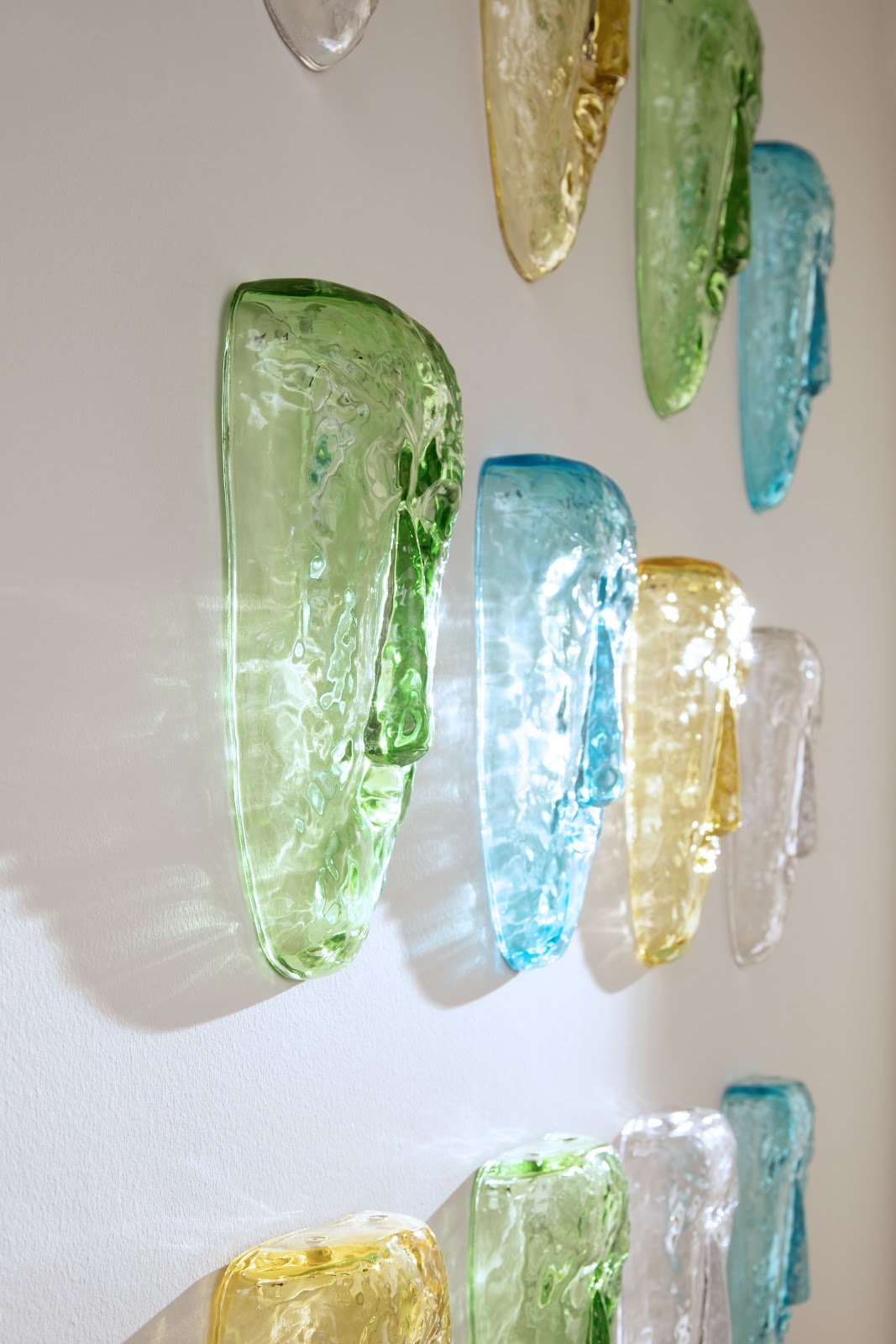 Glass Face Wall Tile, Blue