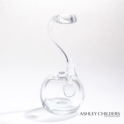 CLEAR RING FLOWER VASE