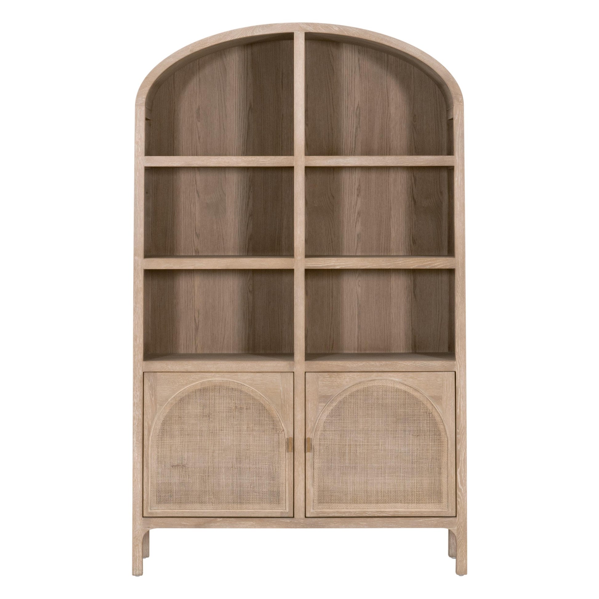 8093.SGRY-OAK/CN - Smoke Gray Oak, Smoke Gray Cane