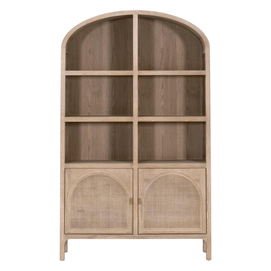 8093.SGRY-OAK/CN - Smoke Gray Oak, Smoke Gray Cane