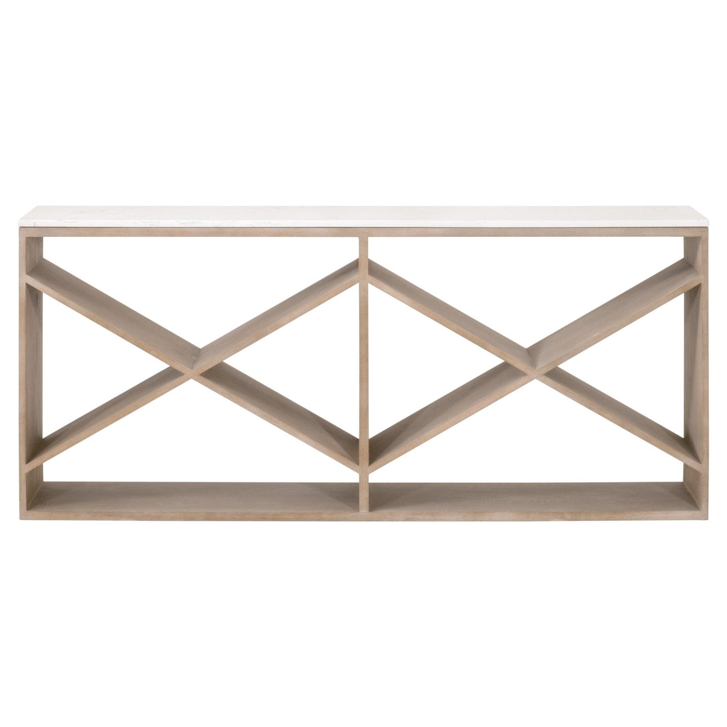 8080.SGRY-OAK/WHTQ - Smoke Gray Oak, White Quartz