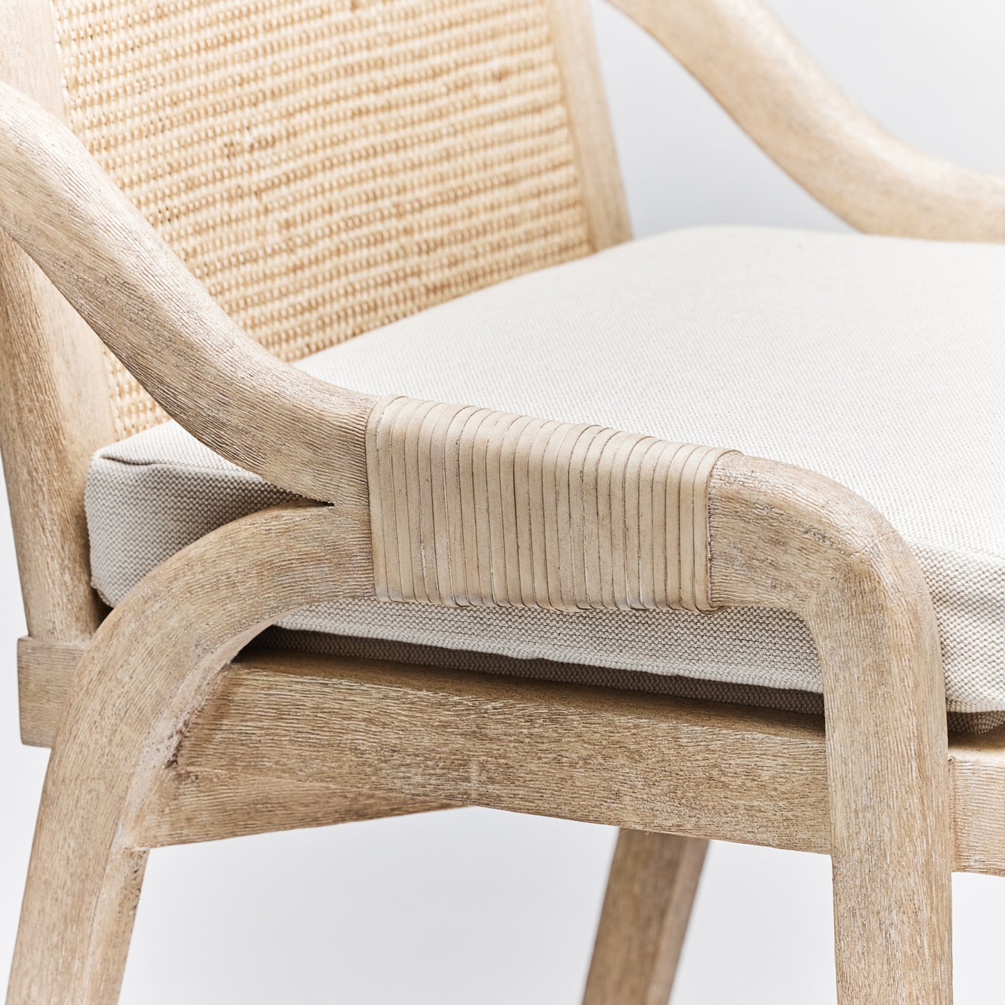 Delray Counter Stool - White Ceruse