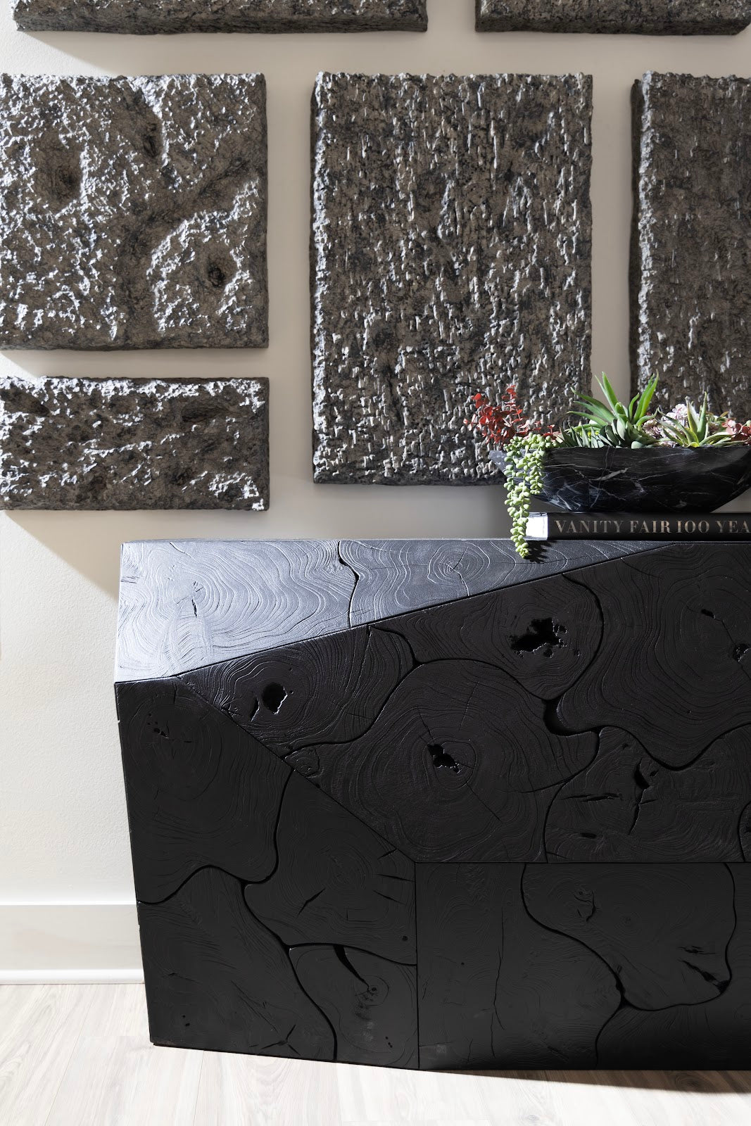 Prism Console Table, Black