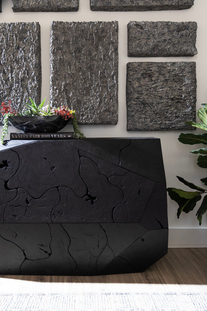 Prism Console Table, Black