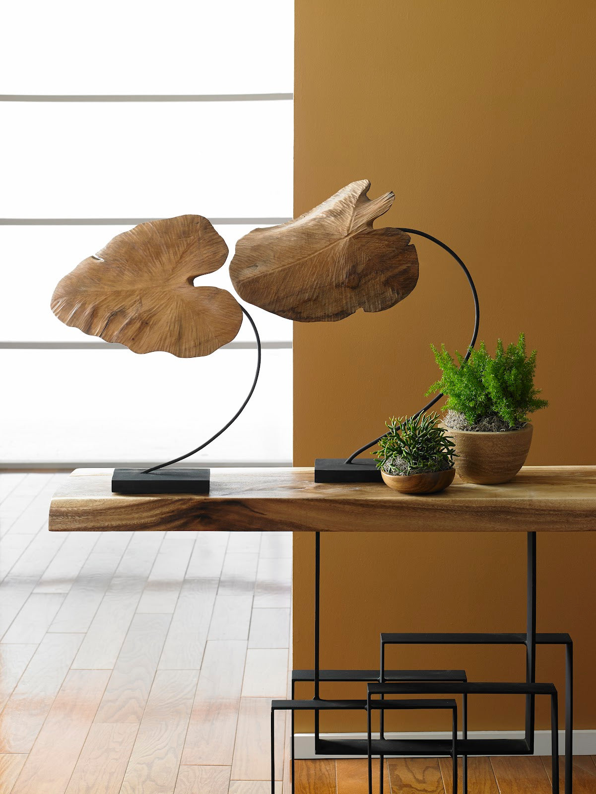 Carved Leaf Sculpture, SM