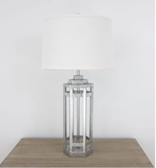 IR932 Silver Table Lamp