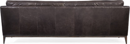 Kandor Leather Stationary Sofa