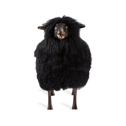 Leon Sheep Sculpture - Black