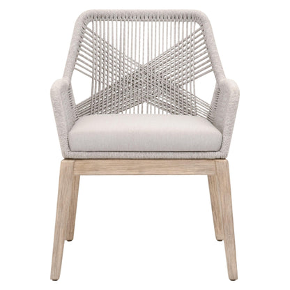 Loom Outdoor Arm Chair, Set of 2