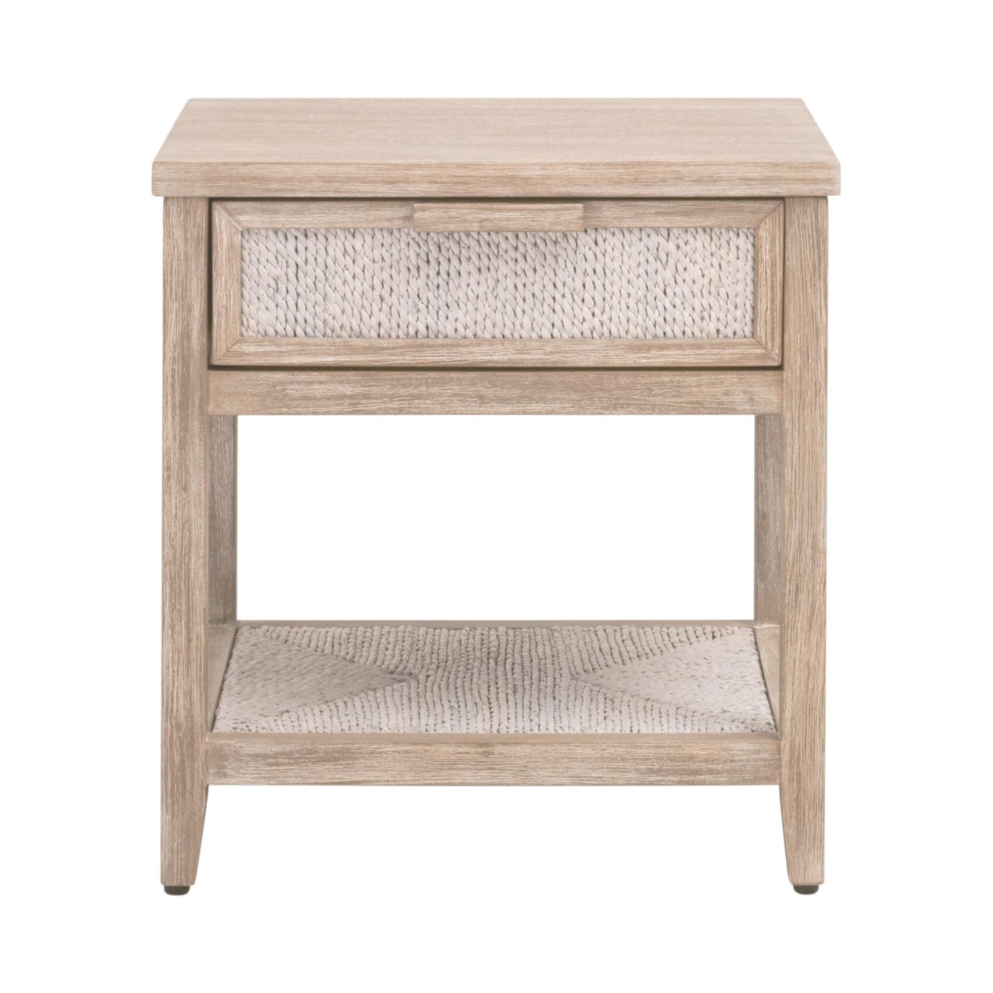6896.WWA/NG - White Wash Abaca Rope, Natural Gray Mahogany