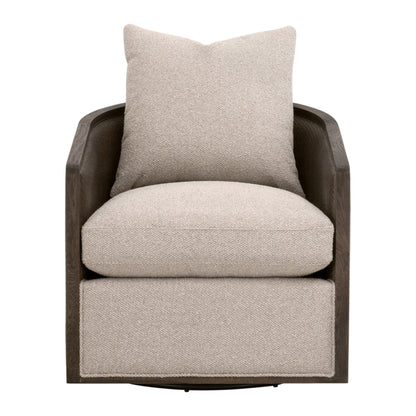 McGuire Swivel Club Chair
