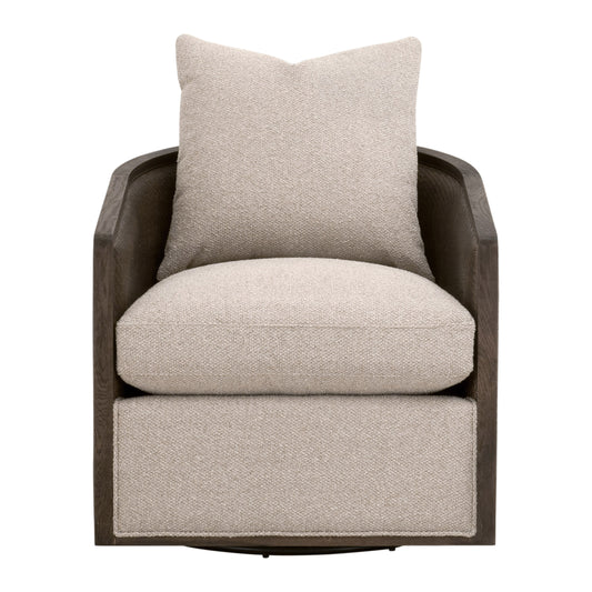 McGuire Swivel Club Chair
