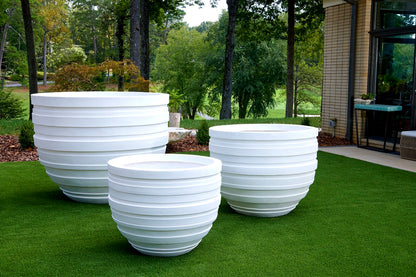 June Planter, White, SM