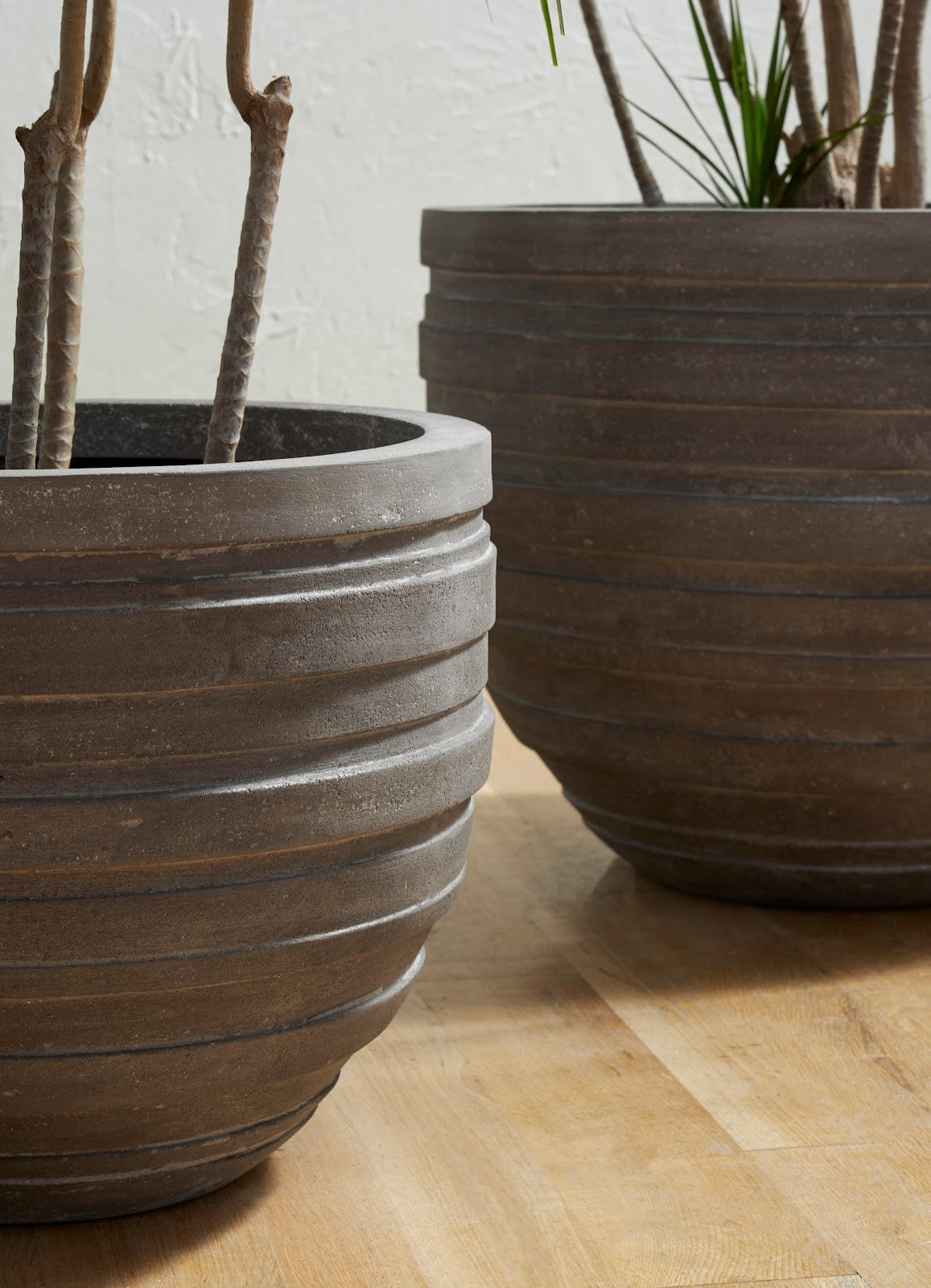 June Planter, Raw Gray, XS