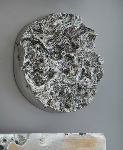 Cast Root Swirling Wall Sculpture