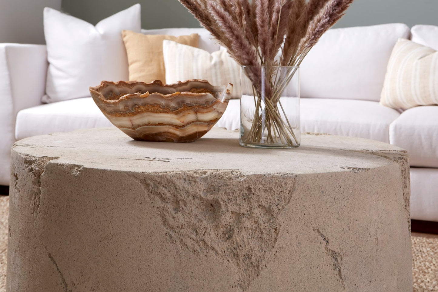 Formation Coffee Table, Roman Stone