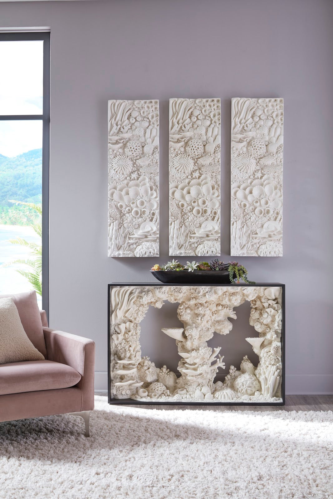 Reef Framed Console