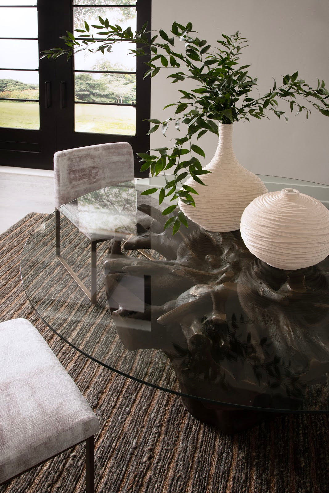 Waves Sphere Vase