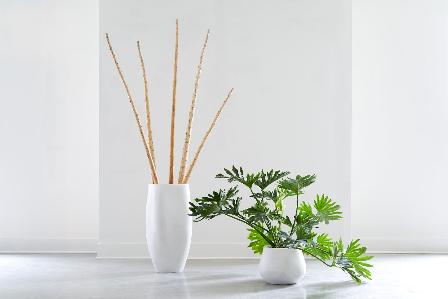 Amorphous Planter, Large, White