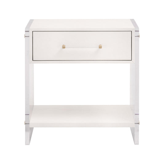 6160.PRL-SHG/BBRS - Pearl Shagreen, Lucite, Brushed Brass