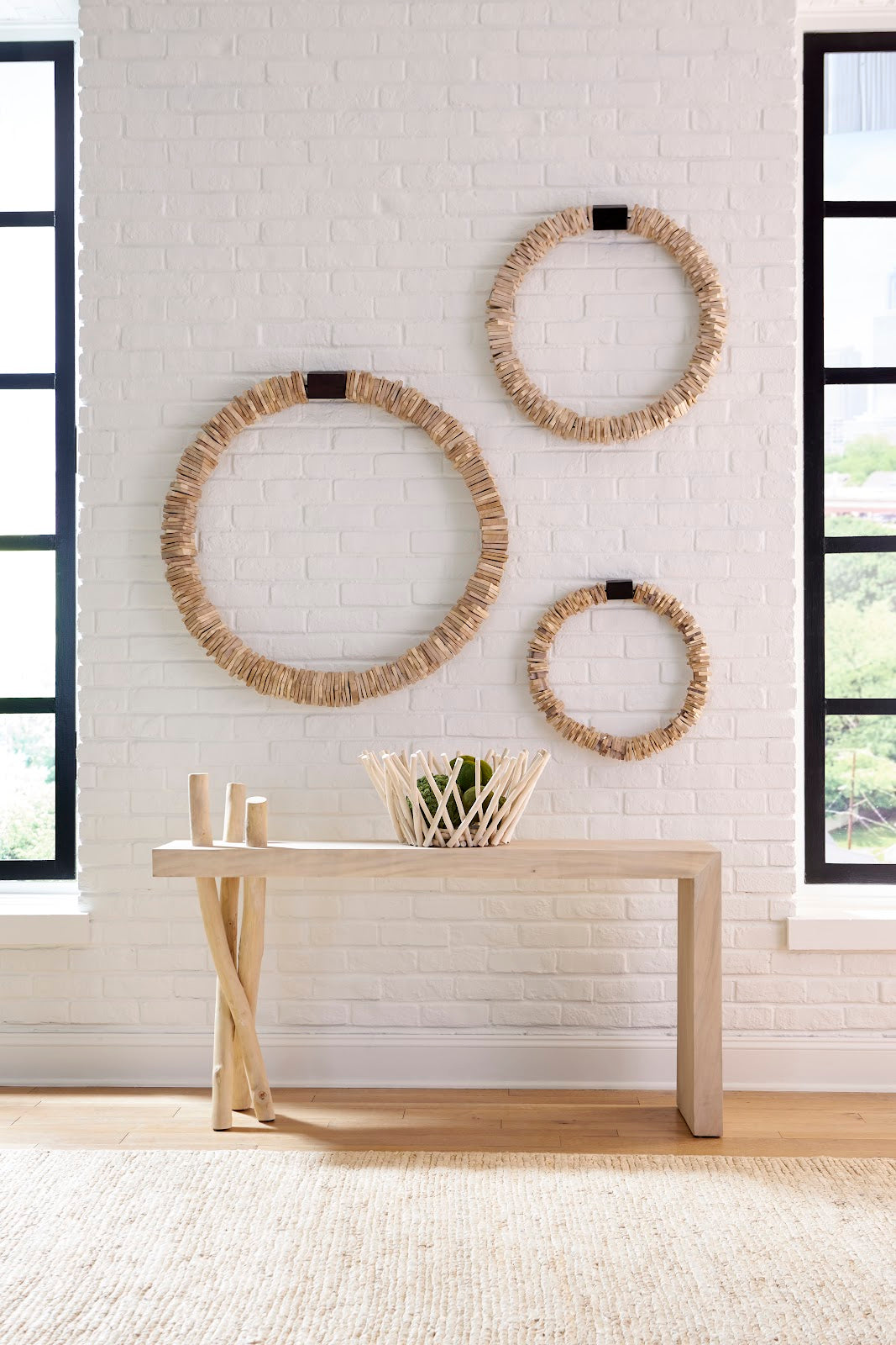 Stacked Wall Ring,  Bleached, MD