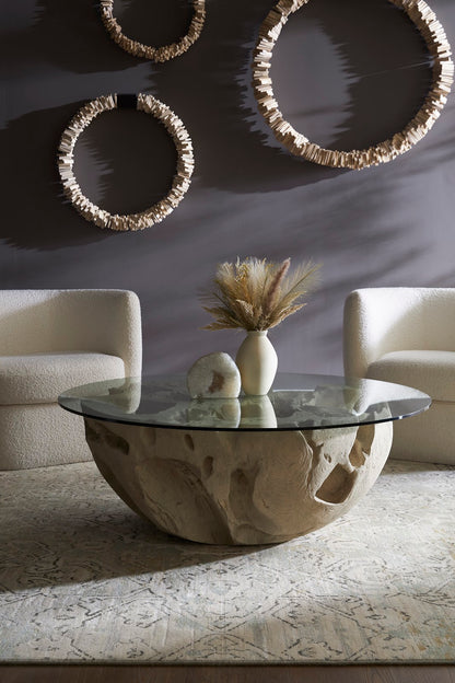 Stacked Wall Ring,  Bleached, SM