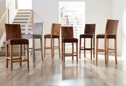 Origins Counter Stool, Chamcha Wood, Natural