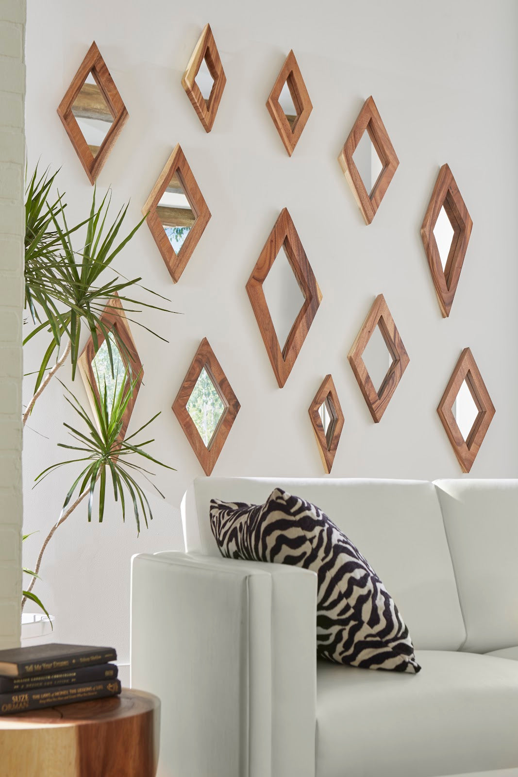 Diamond Mirror, SM, Natural