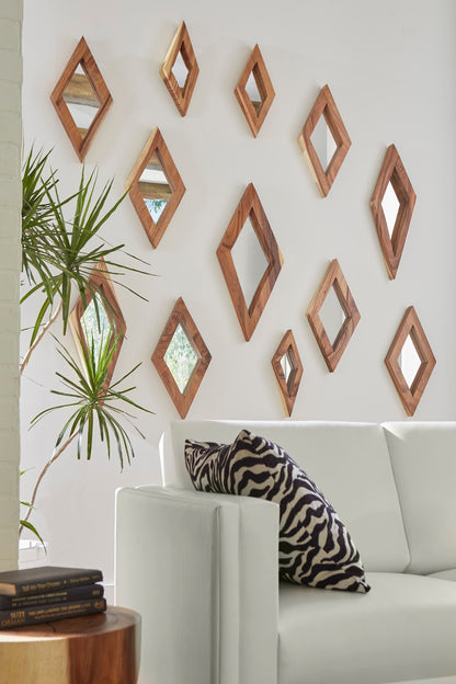 Diamond Mirror, SM, Natural