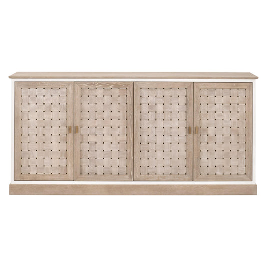 8082.SGRY-OAK/WPO - Smoke Gray Oak, White Painted Oak