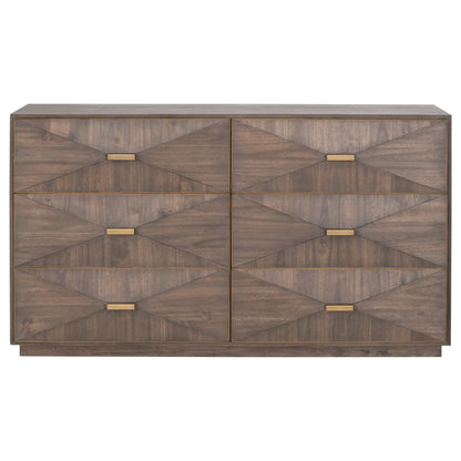 Wynn Shagreen 6-Drawer Double Dresser