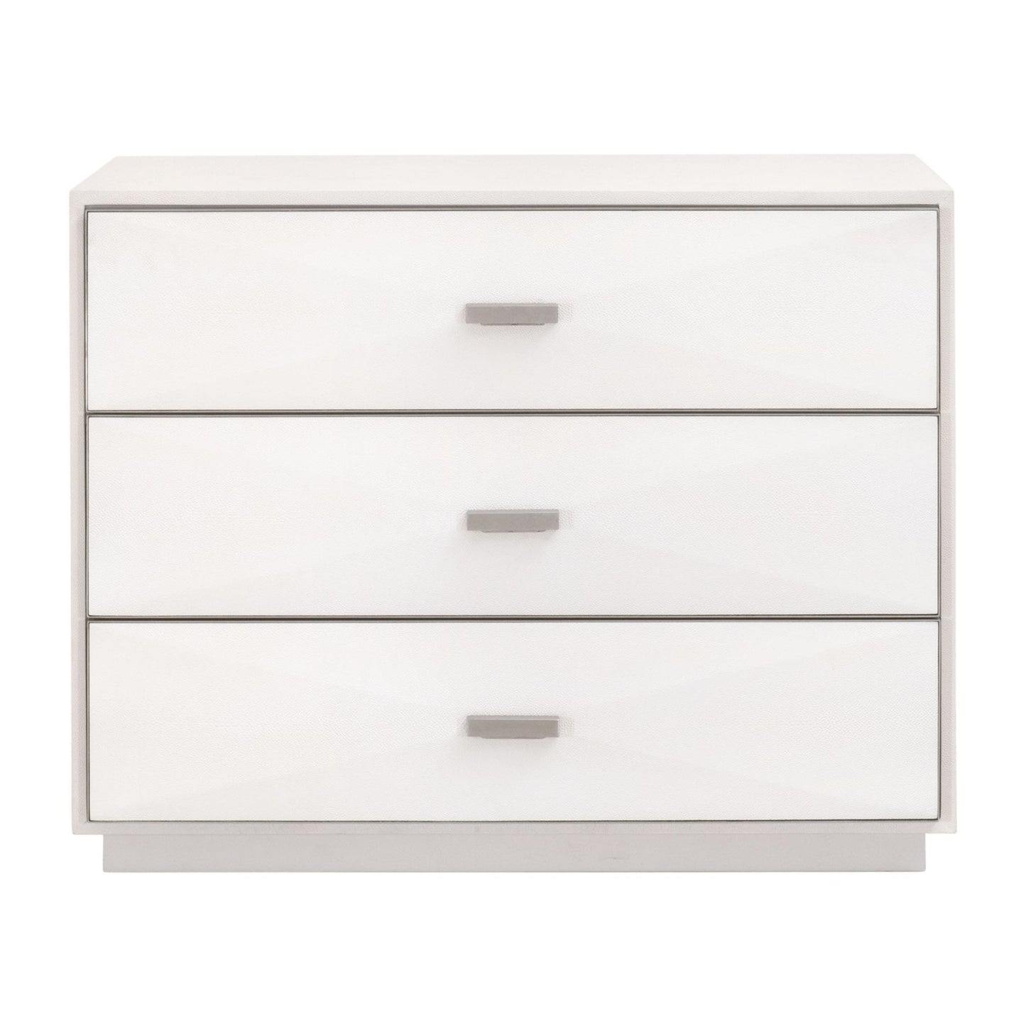 Wynn Shagreen 3-Drawer Nightstand