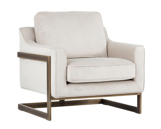 NAHLA KALMIN LOUNGE CHAIR - PICCOLO PROSECCO