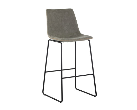 NAHLA CAL BARSTOOL - ANTIQUE GREY