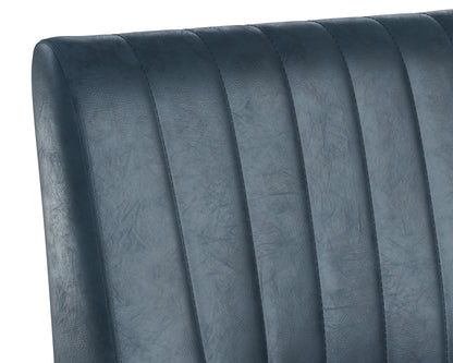 NAHLA HALDEN OFFICE CHAIR - VINTAGE BLUE