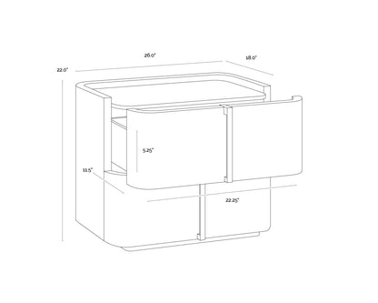 Jamille Nightstand