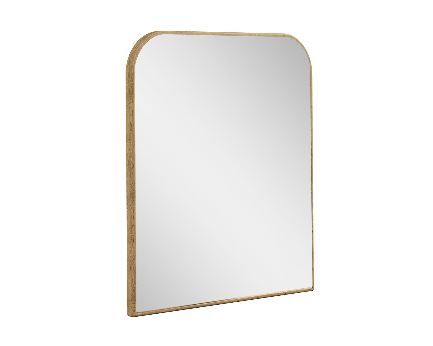 NAHLA CALABASAS WALL MIRROR - RUSTIC OAK