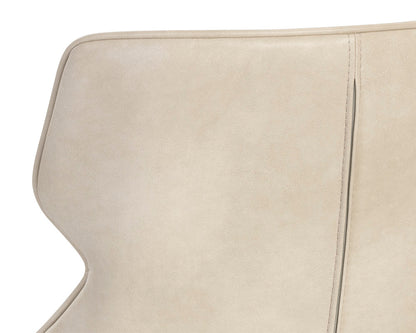 NAHLA JESMOND DINING CHAIR - POLO CLUB MUSLIN / BRAVO CREAM